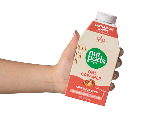 Nutpod vegan cinnamon swirl creamer