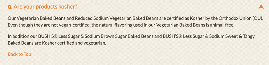 screenshot from Bush Best website (1)