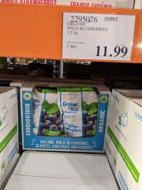 Frozen Blueberries