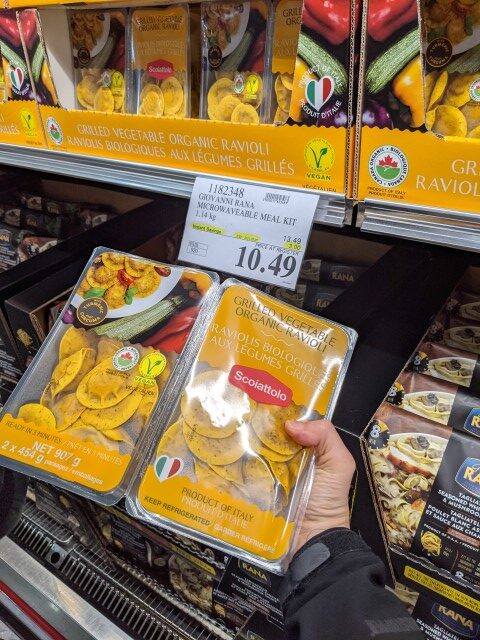 Grilled Vegetable Ravioli