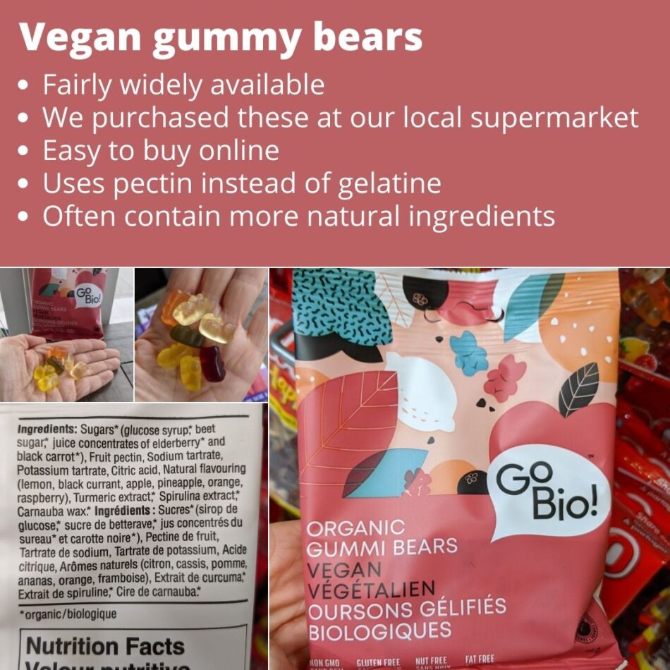 Vegan gummy bears