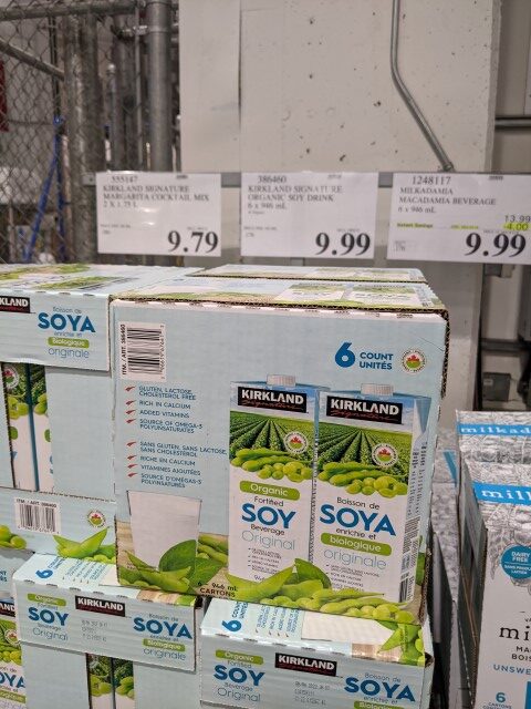Kirkland soy milk