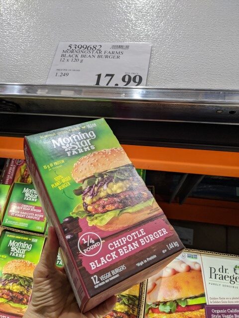 MorningStar Farms Chipotle Black Bean Burgers