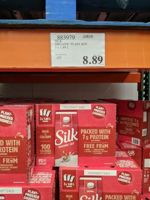 Silk soy milk