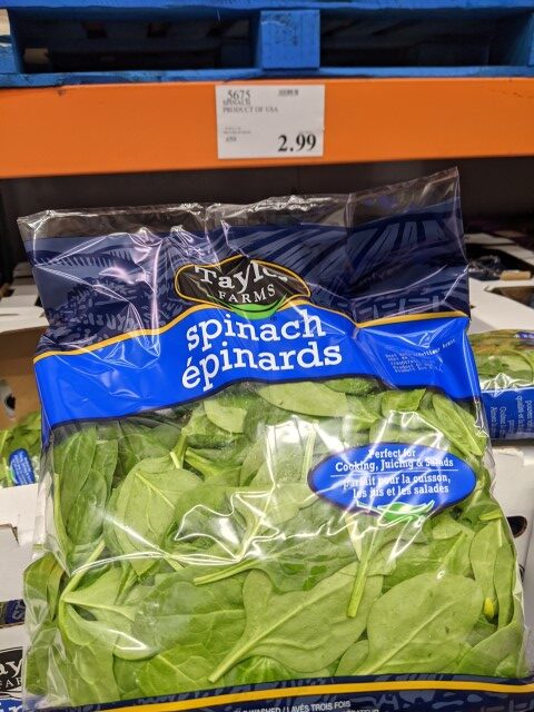 baby spinach