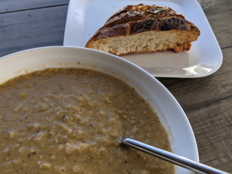 Creamy Chickpea Soup