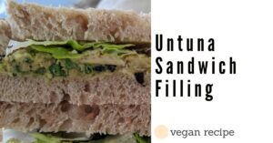 untuna salad sandwich filling